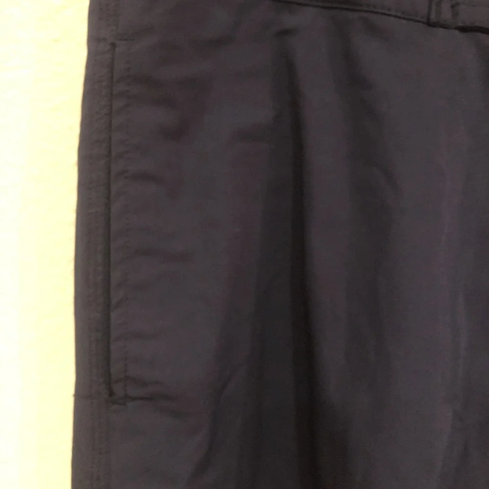 Laird Pants Mens 32 Drawstring Hiking Stretch Performance Commuter Pants Navy